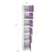 Adiroffice 12 in W, 12 in D, 72 in H, Steel ADI629-206-PUR-2PK - alternate 6